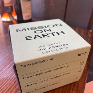 Omega swatch mission on Earth